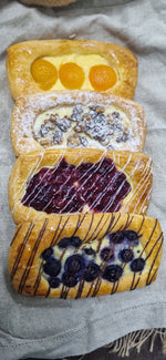 Load image into Gallery viewer, Mixed Sweet Danish (4 Pack) - Wild Breads
