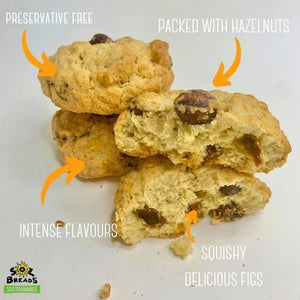 SOL Fig and Hazelnut Cookie - Preservative Free