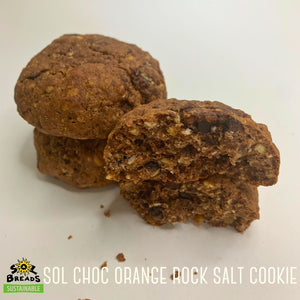 SOL Choc Orange Rock Salt Cookie