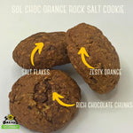 Load image into Gallery viewer, SOL Choc Orange Rock Salt Cookie

