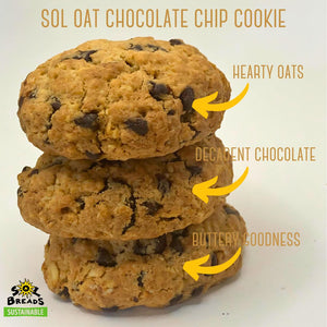 SOL Oat Chocolate Chip Cookie - Preservative Free