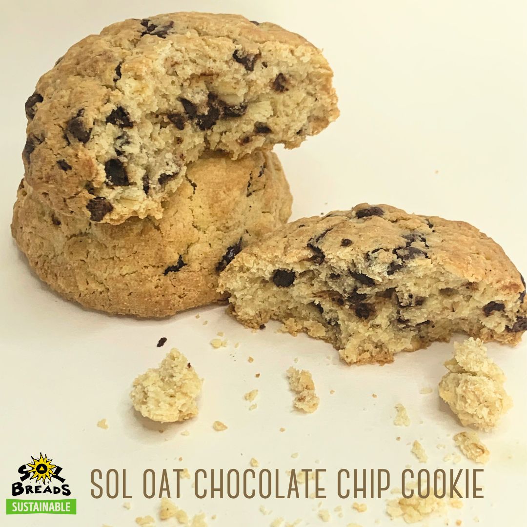 SOL Oat Chocolate Chip Cookie - Preservative Free