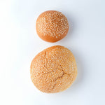Load image into Gallery viewer, Brioche Round Roll Seeded (6 Pack) - Wild Breads

