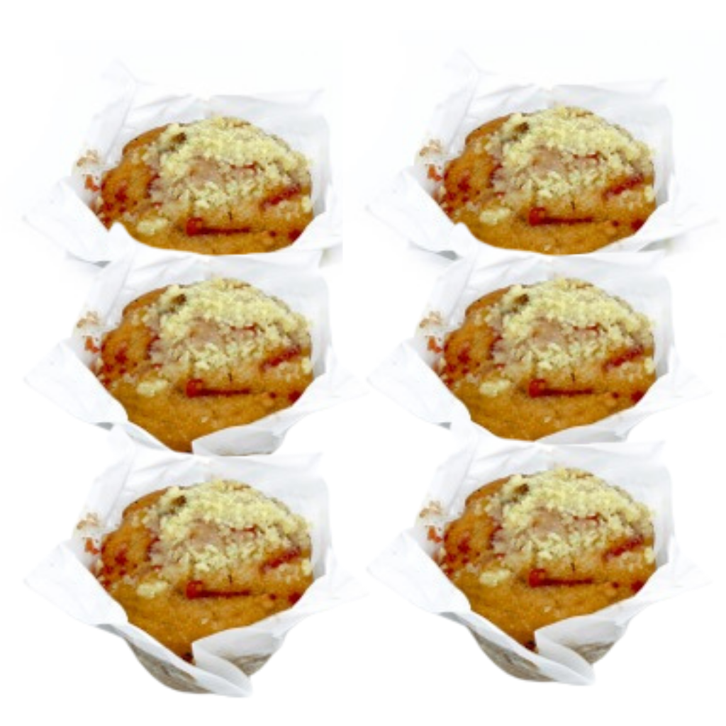 Barista Raspberry Muffin (6-Pack) - Wild Breads