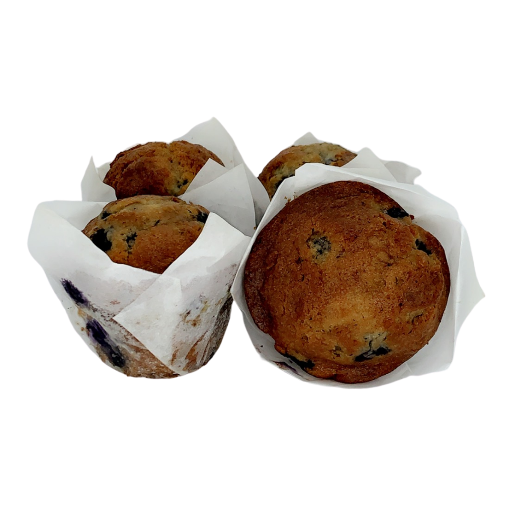 Blueberry Buttermilk Muffin (4 Pack) - Wild Breads
