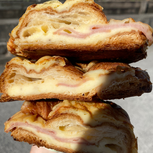 SOL Ham, Cheese & Bechamel Croissant (4 pack) - Wild Breads